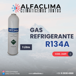 GAS REFRIGERANTE R134A - 1KG