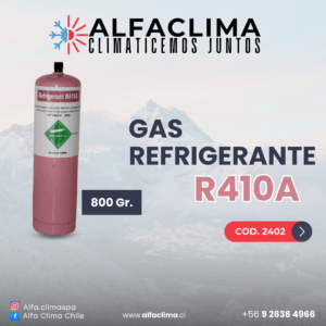 GAS REFRIGERANTE R410 - 800GR