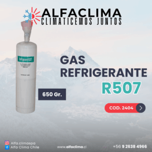 GAS REFRIGERANTE R507 - 650GR
