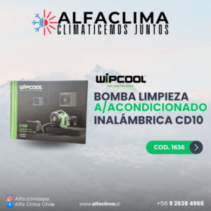 BOMBA DE LIMPIEZA DE A/C INALAMBRICA WIPCOOL C10B