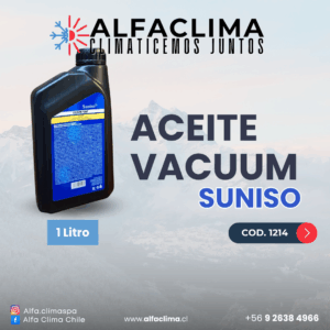 Aceite Vacuum SUNISO 1 Litro