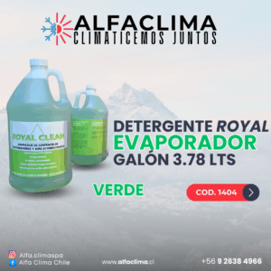 DETERGENTE ROYAL EVAPORADOR VERDE 3,78LTS