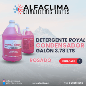 DETERGENTE ROYAL CONDENSADOR ROSADO 3,78LTS