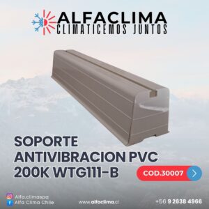 SOPORTE ANTIVIBRACION PVC 200K WTG111-B